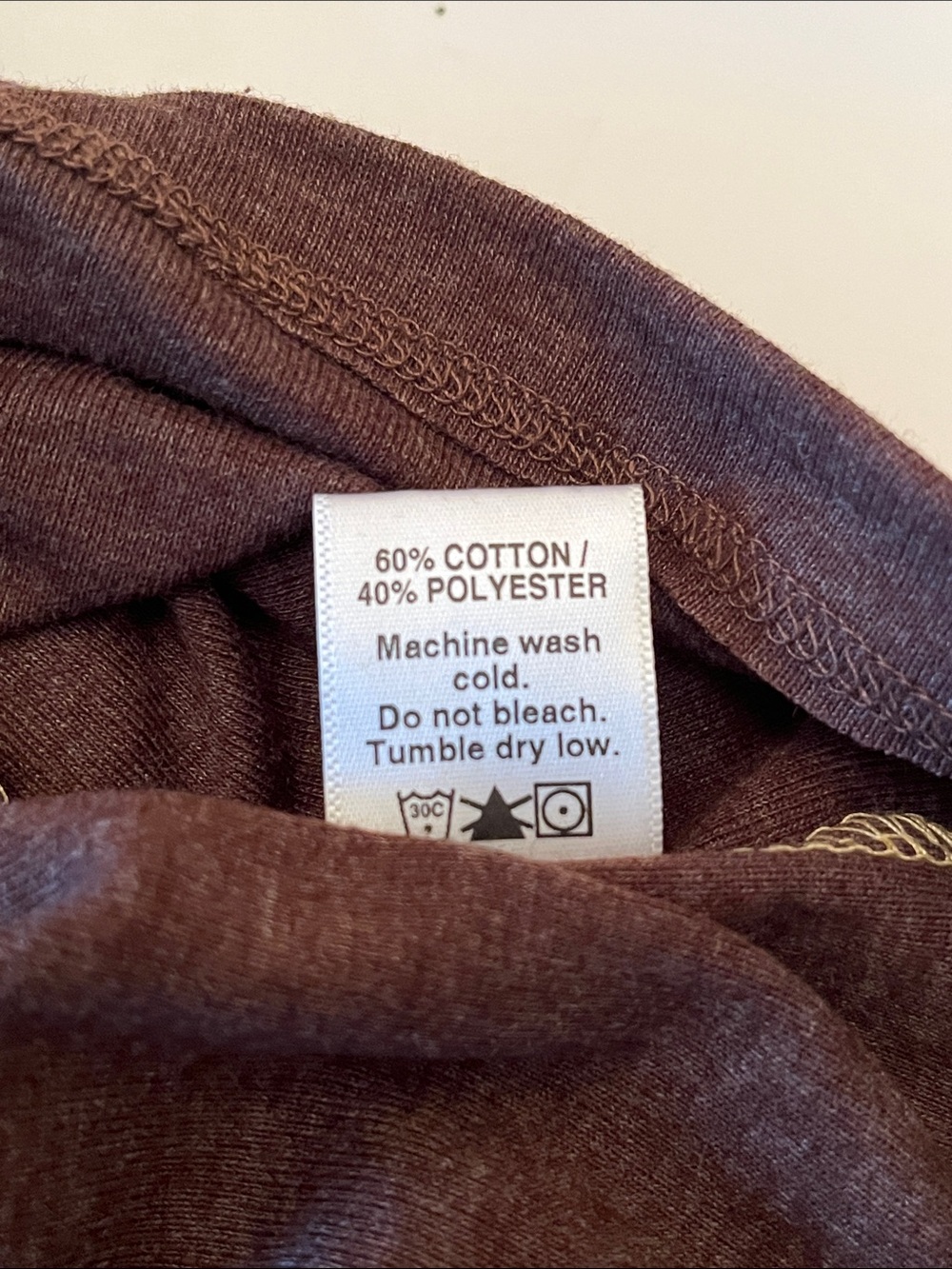 Camp Collection Striped Turtleneck, size M, retro 70s brown orange yellow - Picture 8 of 8